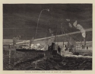 Torpedo Warfare, álharc éjjel Portsmouthban